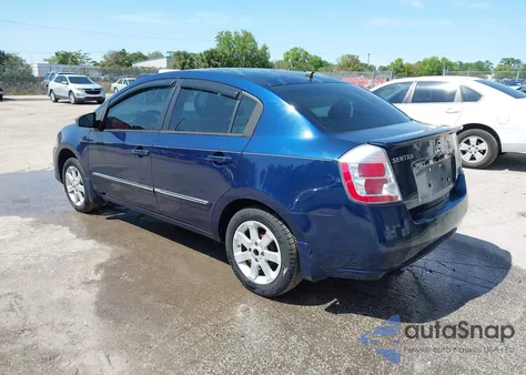 2011 Nissan Sentra 2.0S из США, поврежденный, VIN 3N1AB6AP4BL601904